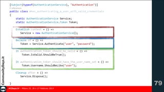 !79
#CDays14 – Milano 25, 26 e 27 Febbraio 2014

 