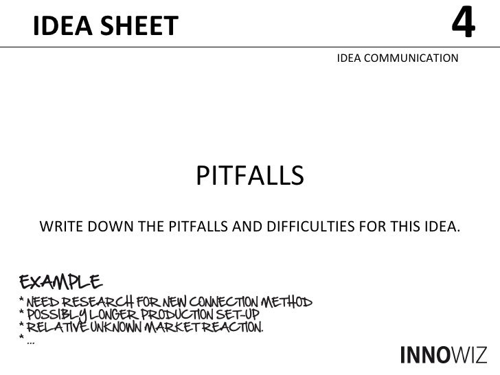 idea sheet