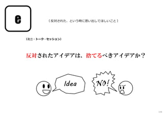 116
ミニ・トーク・セッション
 