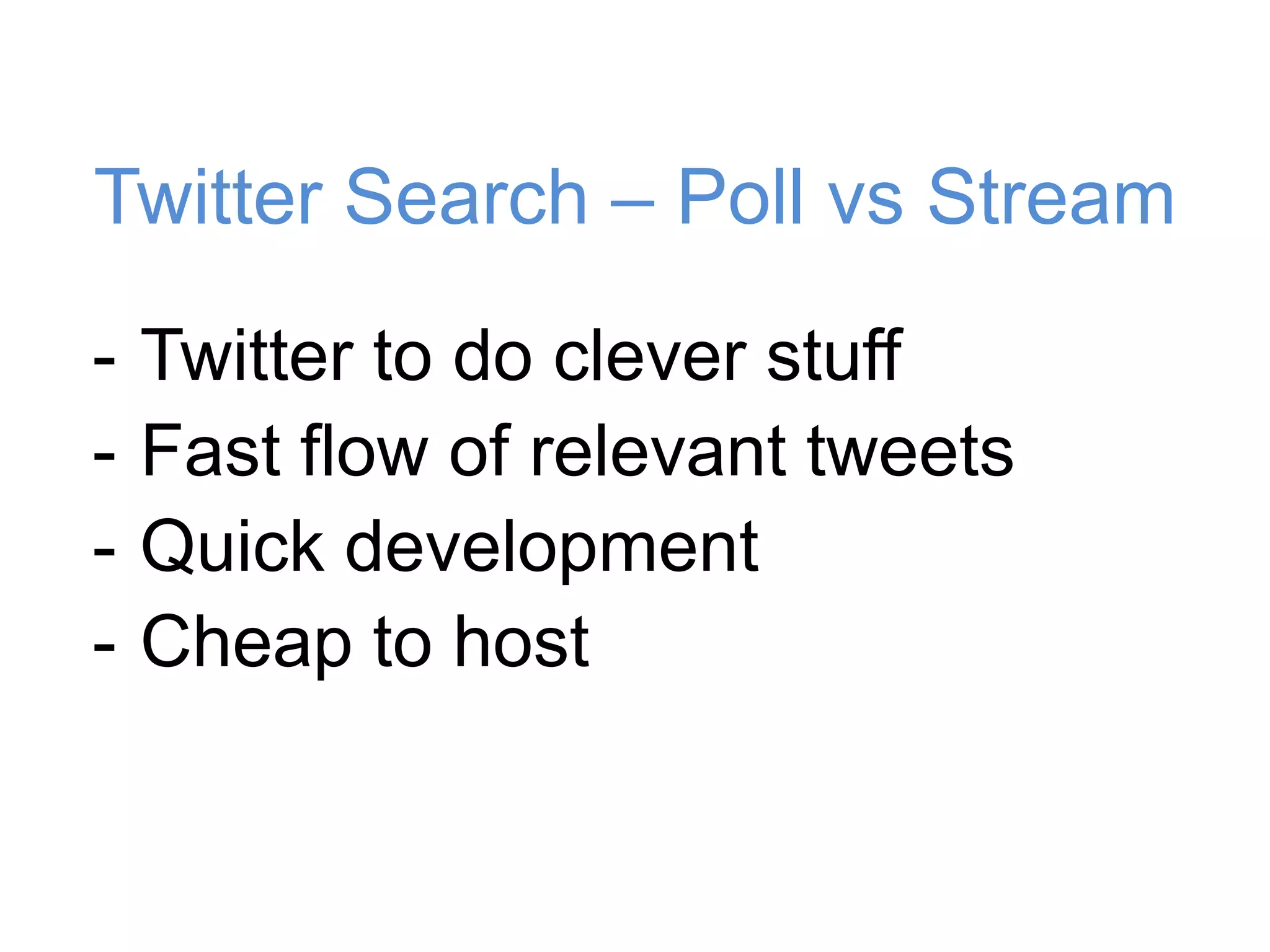 Min input for max useful outputMock it up