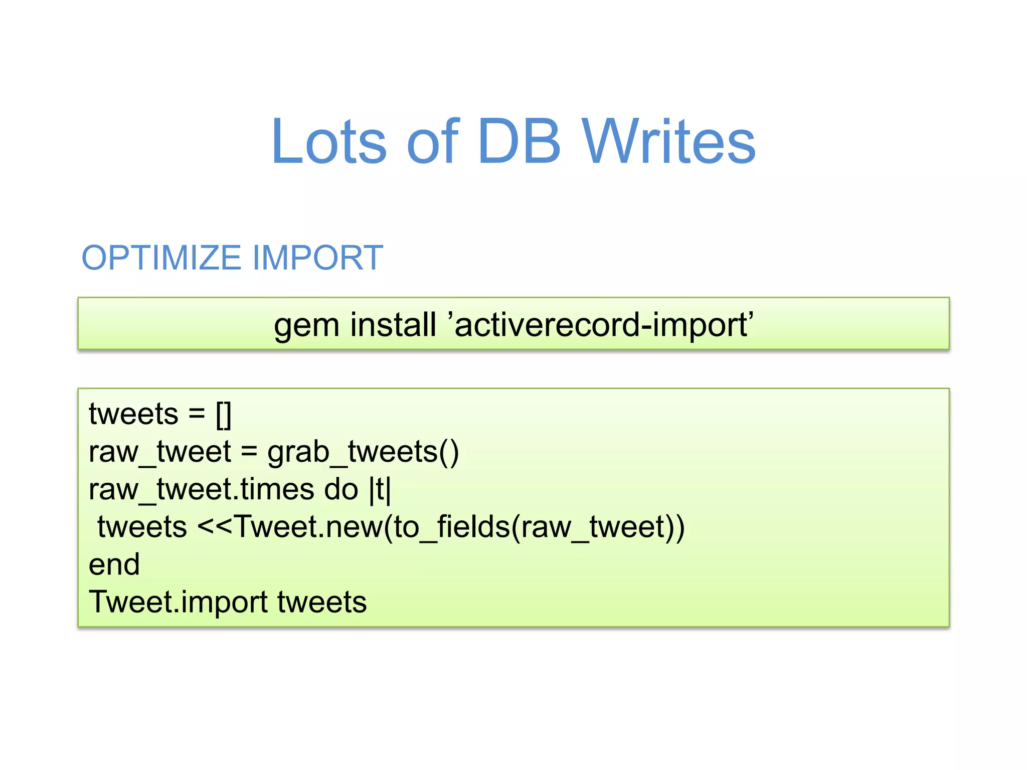 Streaming+ Near real-time access+ Simple REST api+ Keyword filters+ AND and ORNo phrases or NOT