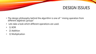 Idea Algorithm Operations Idea alogorithim | PPTX
