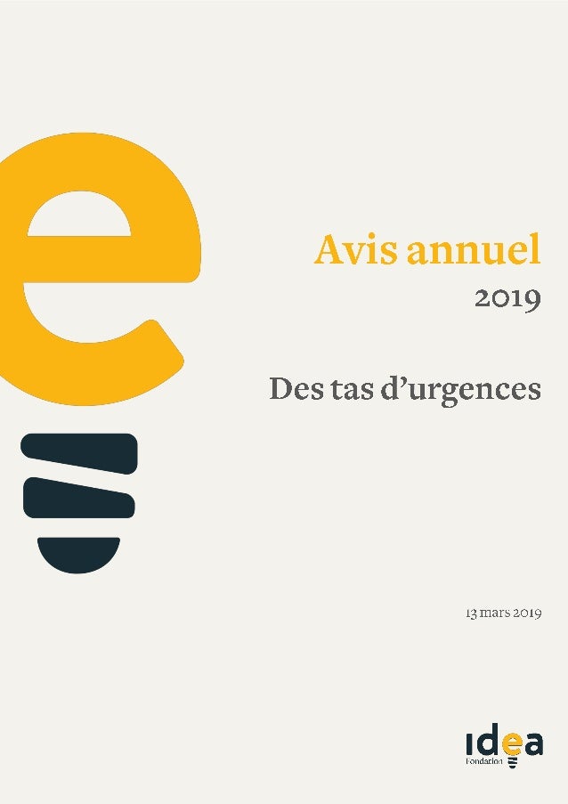 Idea Avis Annuel Pour 2019 - 