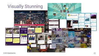 Visually Stunning 
© 2014 IdeaCloud.me 15 
 