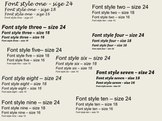 Font style one – size 24
Font style one – size 18
Font style one – size 16
Font style one – size 10
Font style two – size 24
Font style two – size 18
Font style two – size 16
Font style two – size 10
Font style three – size 24
Font style three – size 18
Font style three – size 16
Font style three – size 10
Font style four – size 24
Font style four – size 18
Font style four – size 16
Font style four – size 10
Font style five– size 24
Font style five – size 18
Font style five – size 16
Font style five – size 10
Font style six – size 24
Font style six – size 18
Font style six – size 16
Font style six – size 10
Font style eight – size 24
Font style eight – size 18
Font style eight – size 16
Font style eight – size 10
Font style nine – size 24
Font style nine – size 18
Font style nine – size 16
Font style nine – size 10
Font style ten – size 24
Font style ten – size 18
Font style ten – size 16
Font style ten – size 10
 