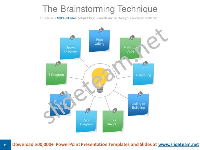 brainstorming powerpoint barca fontanacountryinn com brainstorm powerpoint template