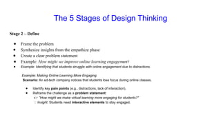 Comprehensive Introduction to Design Thinking and Basic Electronics | PPTX