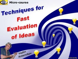 Micro-course

Innovarsity

 