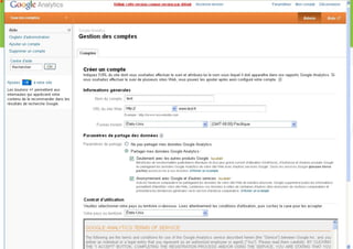 GOOGLE ANALYTICS!
 