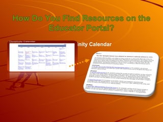 Thinkfinity Calendar 
