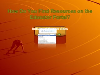 Individual Partner Sites 