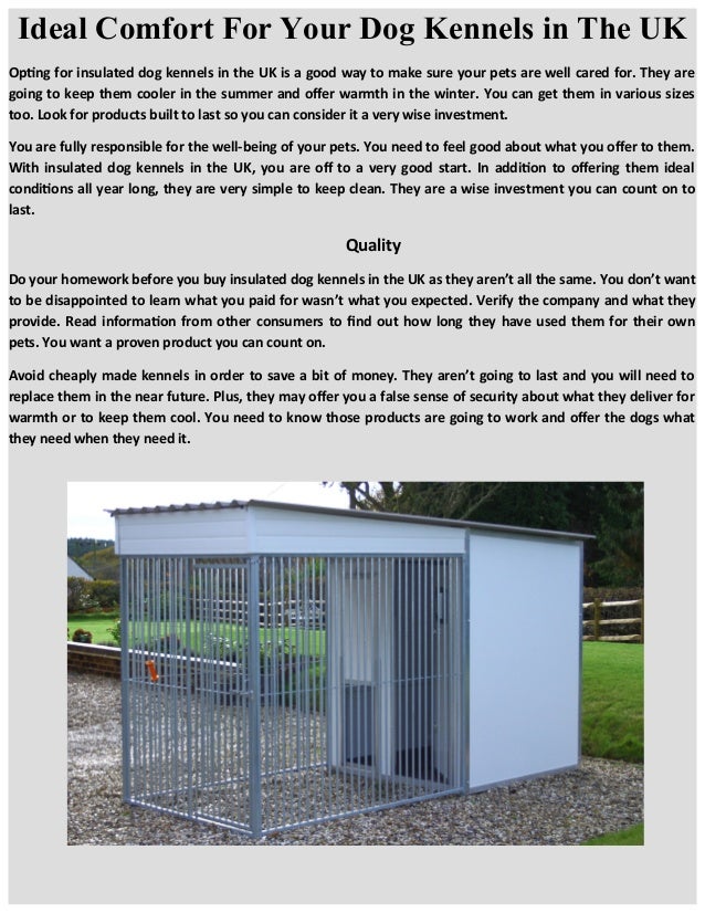 find dog kennels
