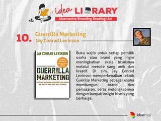 Reading List: Alternative Branding Book