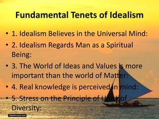 Modern Idealism | PPTX