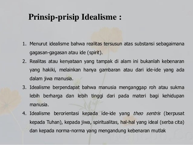 Idealisme