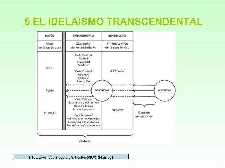 El idealismo trascendental