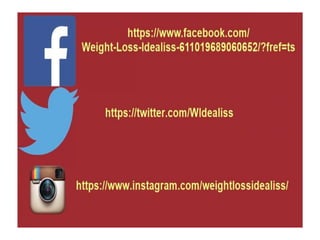 Weight Loss Idealiss 'Before and After'
