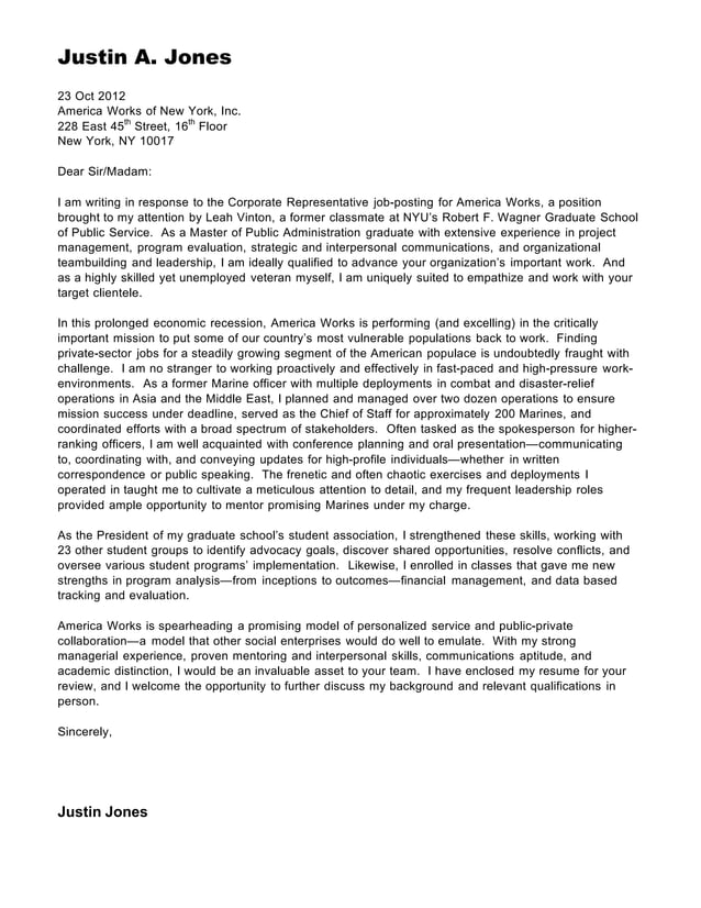 How to write a winning resume and cover letter Stand out by telling
