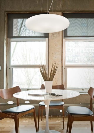 ø 425 140 mm
max 2 x 60W E27
032047 PL2
ø 330 140 mm
max 1 x 60W E27
009223 PL1
ø 120 80 mm
max 1 x 40W G9
014814 AP1
ø 140 70 mm
max 1 x 40W G9
032078 TL1
181
 