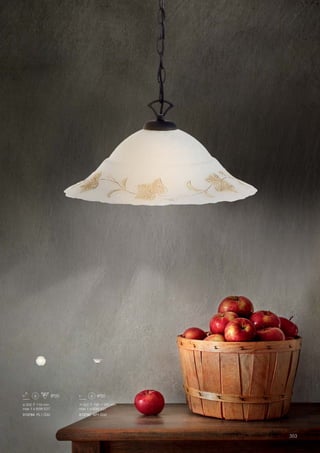 300 150 150 mm
max 1 x 60W E27
013787 AP1 D30
ø 300 110 mm
max 1 x 60W E27
013794 PL1 D30
353
 