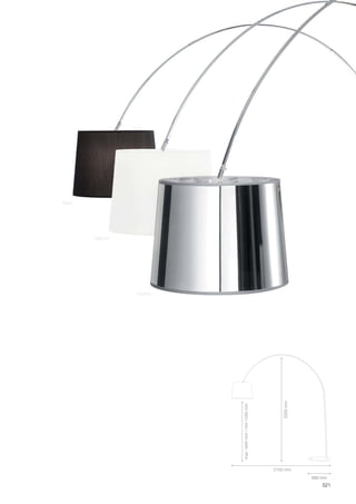 500 mm
2150 mm
max1640mm/min1330mm
2320mm
521
Cromo
Bianco
Nero
 