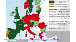 Details zu den einzelnen EU Ländern: http://www.computerwoche.de/a/cookie-richtlinie-in-europa,2518064,2
 