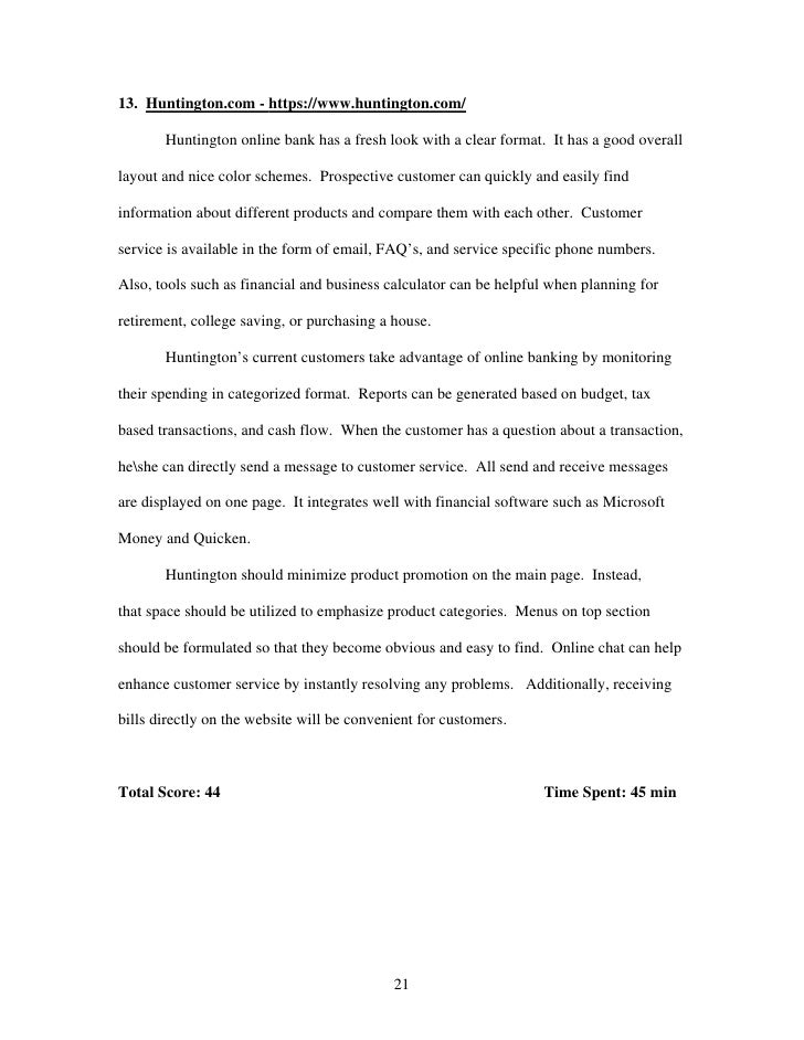 ideal online bank huntington bank customer service