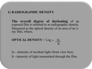 Ideal radiography | PPTX