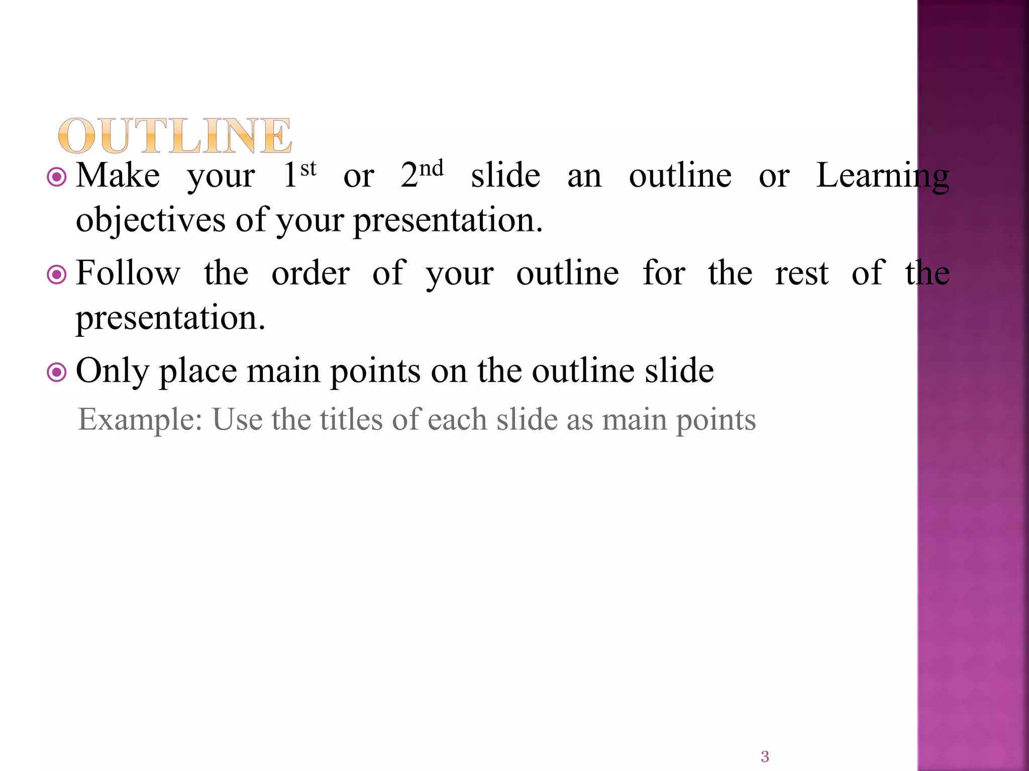 Key Features of Ideal Slide Preparation for Powerpoint Presentation | PPTX