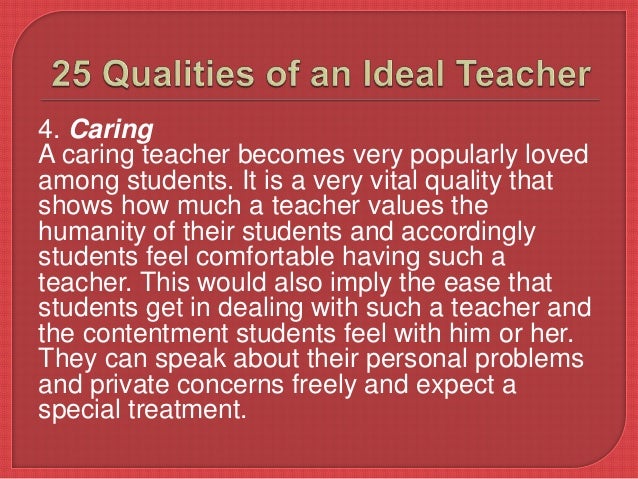 Essay my teacher my ideal