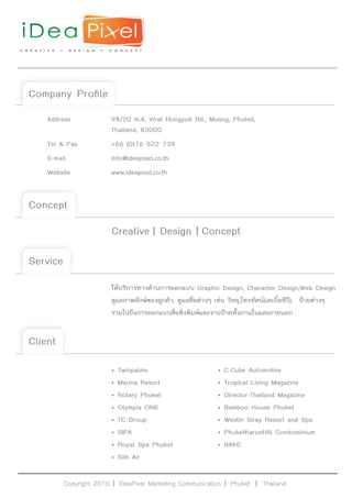 Ideapixel company profile