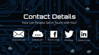 Idea Processor Chip  Presentation Template