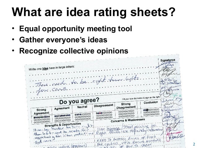 idea sheet template