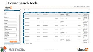 © Copyright 2017. All rights reserved.
8. Power Search Tools
 