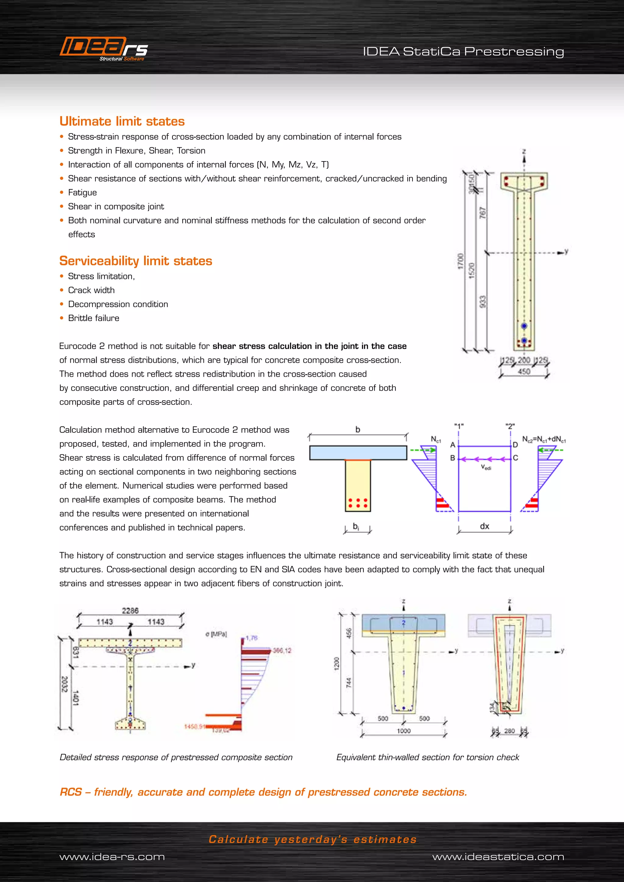 IDEA StatiCa prestressing | PDF