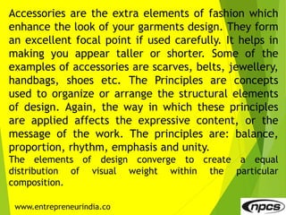 Fashion Entrepreneurs, Garment Fabrication and Designing, Clothing Line ...