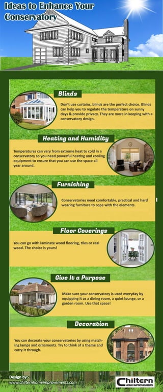 Ideas to enhance your conservatory
