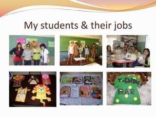 My students & their jobs
 