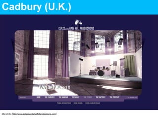 Cadbury (U.K.)




More Info: http://www.aglassandahalffullproductions.com/
 