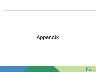 Appendix
23
 
