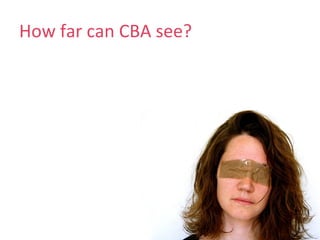 How far can CBA see?
 