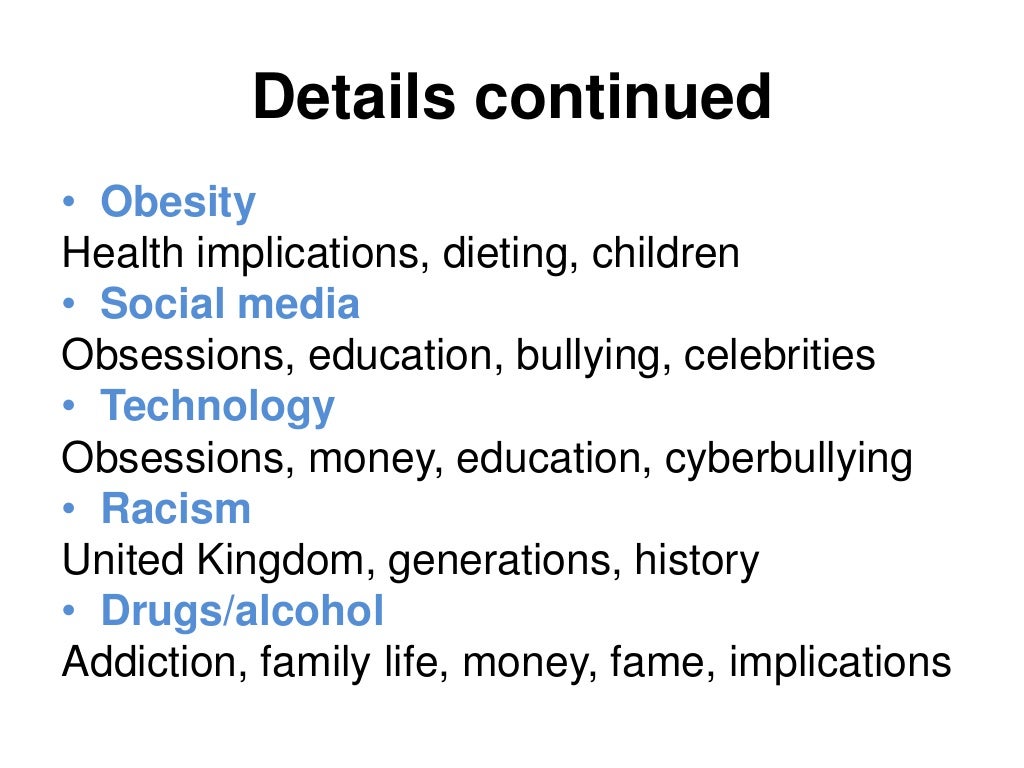 Ideas for Documentary Topics