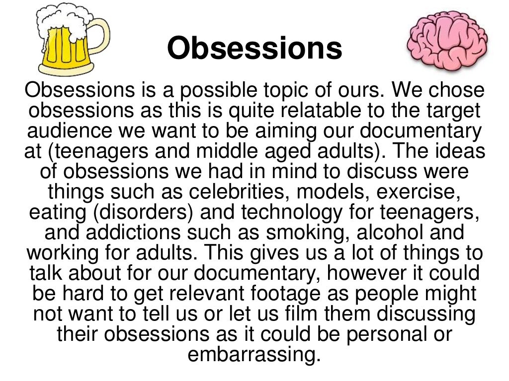 Ideas for Documentary Topics