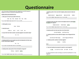 Questionnaire
 