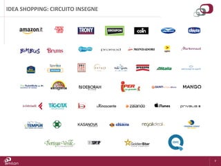7
IDEA SHOPPING: CIRCUITO INSEGNE
 