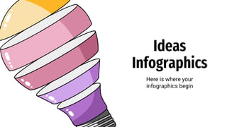 Ideas
Infographics
Here is where your
infographics begin
 