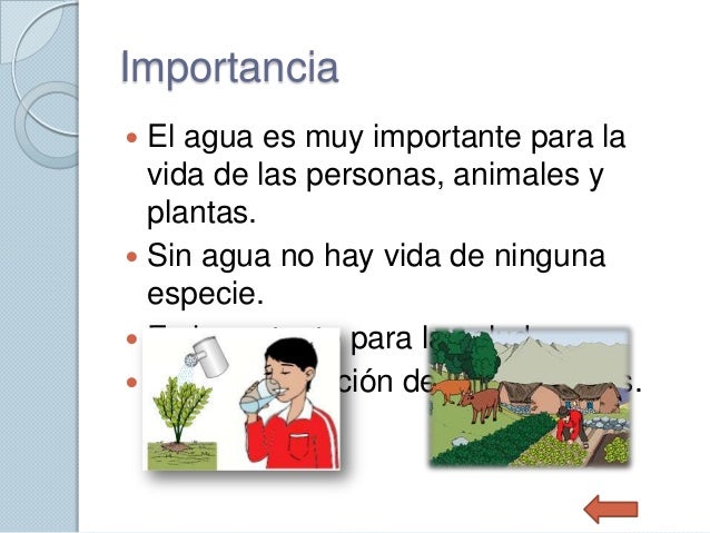 CUIDADO DEL AGUA
