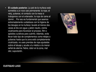 Eustiquio Lugo - Ideas para tatuajes en la muñeca