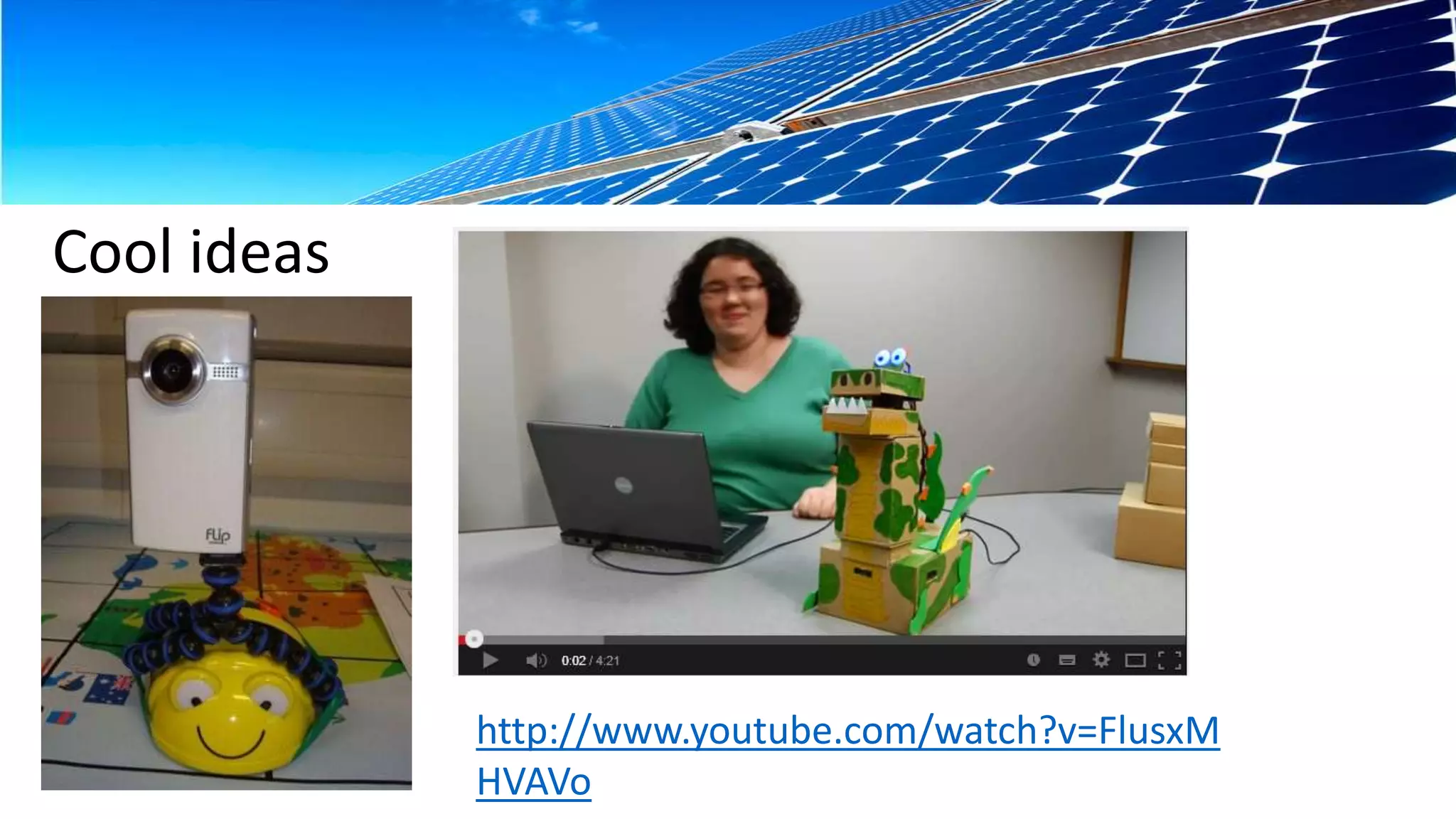 Now for the hands-on part. What can you tinker 
with? 
1. Scratch software (you’ll need my USB) 
2. TurtleArt software (you’ll need my USB) 
3. Makey Makey (I have 2 to share, need a laptop) 
4. BeeBots(I have 3 to work with) 
5. iPad Apps for coding (I have 5 iPads to share) 
 