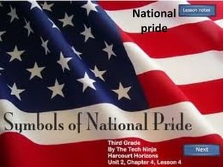 National pride
National
pride
 